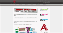 Desktop Screenshot of amlonprint.com